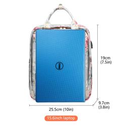LOVEVOOK new waterproof 14 15.6 17 Vintage Bags with USB pink Cute College Backpack Waterproof Laptop Bookbags school backpacks