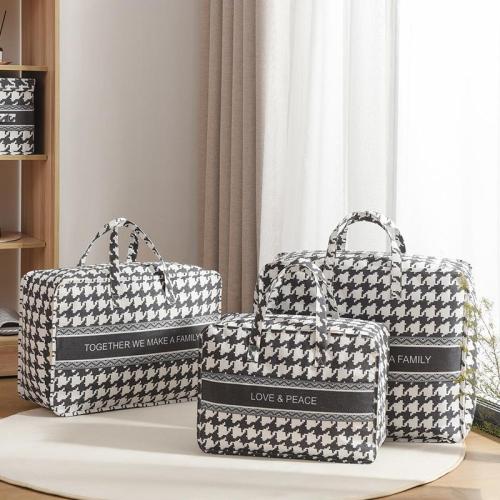 Folding Blanket Dust-Proof Closet Under-Bed Storage Moistureproof Organizer Custom Printed Quilt Clothes Travel Storage Bag