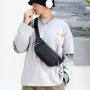 Gelory New Simple Fashion Multi Color Sports Multifunctional Expandable Men Shoulder Bag Waist Bag