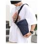 HR530 Hot Selling Man Cycling Leg Bag Single Shoulder Waterproof Waistpack for Women PU Solid Color Portable Outdoor Hiking Bag