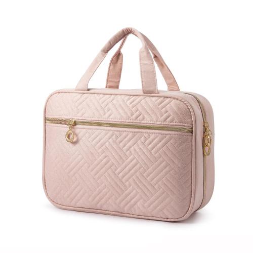 Lovevook 2022 Waterproof Large Travel Toiletry Bag with Carry Handle and 360 Rotating Hooks Foldable Women's Cosmetic Bags