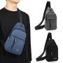 New chest bag men fashion trend Oxford chest bags for men Korean style male casual shoulder crossbody bag