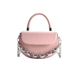 Low MOQ Custom Bolsos De Mujer Chain Handbag Leather Crossbody Bag Mini Handbag For Women