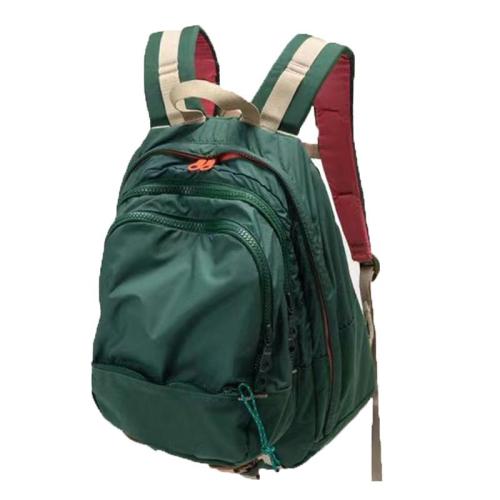 ZWY238 Simple Solid Color Nylon Student Schoolbag Men Women Daily Outdoor Sports Travel Shoulder Bag Wholesale Laptop Backpack