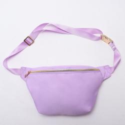 Custom OEM Durable Portable Women Zipper Nylon Fanny Pack Cellphone Belt Bag Chest Bag Waterproof Small Travel Waist Bum Bag