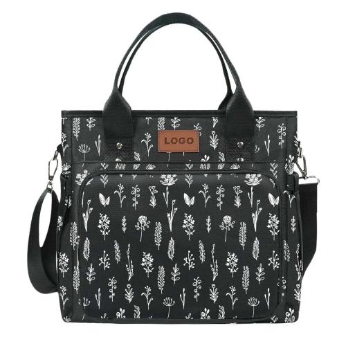 New Trend Insulated Reusable Lunch Bag Adult Large Lunch Box for Women and Men with Adjustable Shoulder Strap Cooler Bag