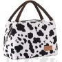 High Quality Reusable Insulated Lunch Bag Travel Picnic Cooler Tote Box Bag With Anti-Slip Soft Handle