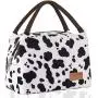 High Quality Reusable Insulated Lunch Bag Travel Picnic Cooler Tote Box Bag With Anti-Slip Soft Handle