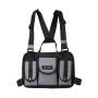 Hot Sale Tactical Streetwear Front Pouch Vest Bag Unisex Fashion Rig Chest Bag
