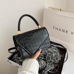 Simple One Shoulder Small Bag Women's Bag 2022 Fashion Korean Style Diagonal Cross Bag Women's Stone Handbag