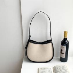 2024 Summer Wholesale Ladies Shoulder Bags Coin Purses PU Leather Bags Fashion Simple Womens Canvas Handbag Purses and Hobo Bag