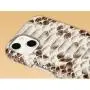 OEM Estuche Para Celular Custom Luxury Snake Leather Mobile Cell Phone Cover Cases For Iphone 11 12 13 14 15 pro max plus