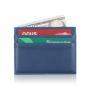 Leather Card Holder Minimalist Wallets Card Sleeves Credit Card Holder Badge Holder