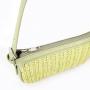 Guangzhou factory elegant armpit sling handbags bohemian straw bag light green shoulder bags for ladies