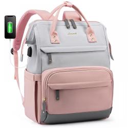Custom Fashion Lightweight Water Resistant Girl Daypack College School Nylon Leather Bag Travel Laptop Backpack Women With USB