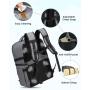 Sucipi Leak-Proof Insulated Cooler Backpack with 4 Ice Packs & Double Deck Cooler Bag Work Camping Hiking Lunch Backpack for men