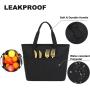 Multi-functional Lunch Bag for Women Insulated Lunch Box Cooler Lunch Tote Bag for School Work Picnic