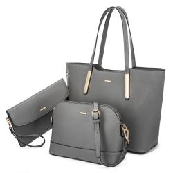 custom top sale LOVEVOOK wholesale women luxury high quality shoulder bag 3 pieces hand bags sets ladies handbag