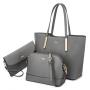 custom top sale LOVEVOOK wholesale women luxury high quality shoulder bag 3 pieces hand bags sets ladies handbag