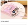 Gelory Wholesale Custom Printed Logo PVC Tote Bag New Design Waterproof PVC Holographic Women Handbag