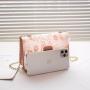 2024 new fashion lace small square bag Korean style casual mobile phone bag mini chain women's crossbody shoulder bag wholesale