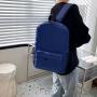 KBW613 Fashion Shoulder Backpack Travel Bag Oxford Simple Solid Color Laptop Computer Bag High Quality School Bag Custom Logo