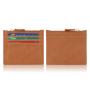 Slim Purse Vintage Credit Card Holder Zipper Pocket RFID Wallet Genuine Leather Id Credit Card Case Holder PU Wallets