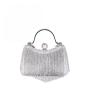 Ladies Pearl Dinner Bag rhinestone tassel Handbag Bling Bling Party Bag Ladies Clutch Evening Bags With Handle 2024