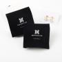 Customized Small Gift Bag Black Luxury Velvet Envelope Jewelry Pouch Envelope Perfume Packaging Bag