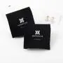 Customized Small Gift Bag Black Luxury Velvet Envelope Jewelry Pouch Envelope Perfume Packaging Bag