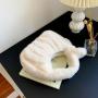 New Arrival Designer  bolsos de mujer plush bag furry bag bags for girls