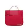 Gelory Manufacturer Fashion Solid Color Ladies Portable Travel Beauty Cosmetic Storage Bag