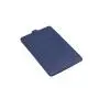 Wholesale staff id name badge card holder lanyard available saffiano pattern pu id working card holder