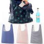 Wholesale Custom Polyester Reusable Eco-Friendly Grocery Carry Bags Foldable Shopping Bags