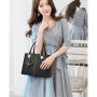 ZR718 Woman Bag Handbag Lady Flower PU Fashion Female Zipper Portable Big Shoulder Bag Girl Versatile Tote Bag Shopping Party