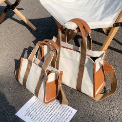 Pure Canvas  Wholesale Handbag Manufacturer Customize bolsos-para-mujeres- Handbag Tote Bag Bolsas Para Mujer