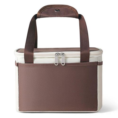 ZWY039 Daily Portable Insulated Lunch Bag Outdoor Travel Work Nylon Aluminum Foil Thickening Bag Fashion Lightweight Handbag