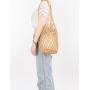 2024 Summer Mesh Tote Bags Women Handbags Ladies Casual Shoulder Beach Bag Cotton Tote Handbags For Holiday