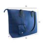blue luxury wine gift cooler cool bag for women wine 2 bottle wine purse with spout Custom Cooler Insulated Bag