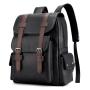 ZWY224 Wholesale Men Vintage Laptop Backpack PU Waterproof Wearable Fashion Backpack Daily Business Work Travel Shoulder Bag