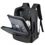 Unisex Computer Bag with USB Factory Direct Sale Can Expand Laptop Backpack Custom LOGO Polyester Lining Travel Backpack