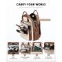LOVEVOOK wholesale quilted outdoor travelling bags waterproof duffel backpack large casual sports women travel laptop backpacks