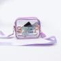 Women Concert Stadium Approved Clear Crossbody Bag With Shoulder Strap Waterproof Candy Color Strap Transparent Crossbody Bag