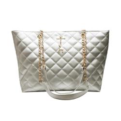 OEM283 New Prismatic Pattern Sling Shoulder Bag Chain Quilted Girls Bags Women Handbags Little Deer Charm Female Women Tote Bags
