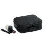 carbon lined bongo smoking accessories set bag case with combination lock box bag