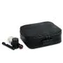 carbon lined bongo smoking accessories set bag case with combination lock box bag