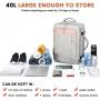 Large travel laptop Backpack TSA-friendly bag wholesale waterproof bag school business travel smart backpack with 3 packing cube