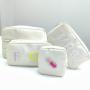 Wholesale S M L XL 4 Size Multi Function Waterproof Custom Women Trendy Makeup Organizer Beige Cosmetic Nylon Toiletries Bag