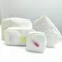 Wholesale S M L XL 4 Size Multi Function Waterproof Custom Women Trendy Makeup Organizer Beige Cosmetic Nylon Toiletries Bag