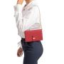 Unique Fashion Wholesale Luxury Lock Red Womens Wallets Small Vegan Purses Custom Logo Ladies Chain Crossbody Wallets Bags